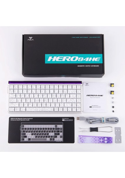 Aula Hero 84 He Manyetik Switch 8k Hz Gaming Klavye