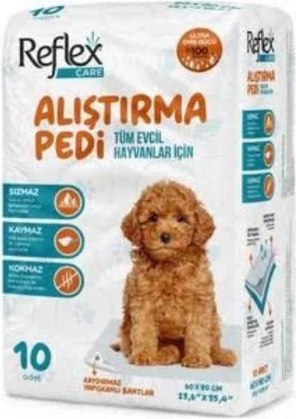 Care Reflex Care Kaydırmaz Köpek Alıştırma Pedi 60X90 cm 10'lu