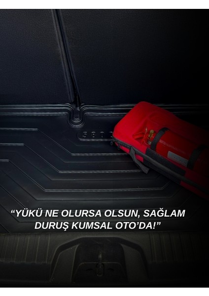Renault Megane 4 Sedan Çift Kulak 2016 ve Sonrası Birebir Uyumlu 3D Bagaj Havuzu
