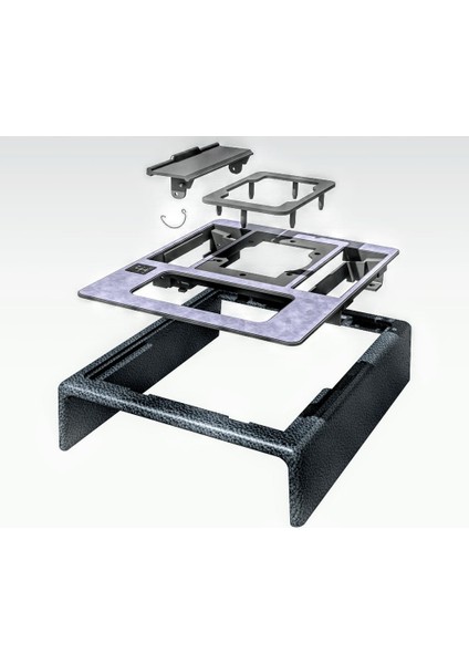 Pontiac Fiero Için Ön Merkez Konsol Montajı (Plastik Aparattır!!!)
