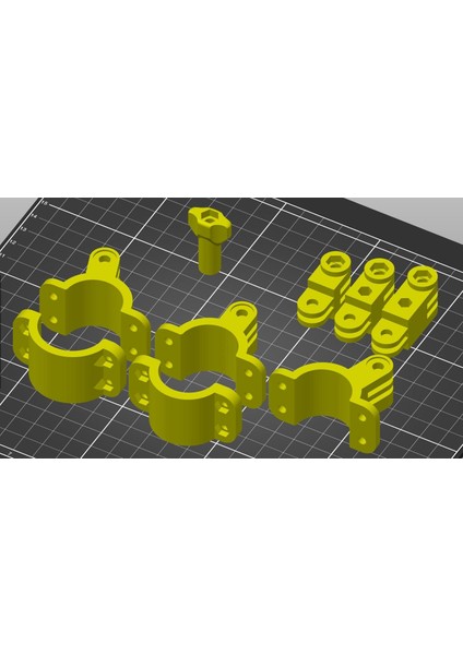 Ktm Duke Gopro / Osmo Action Cam Mount (Plastik Aparattır!!!) fiyatları