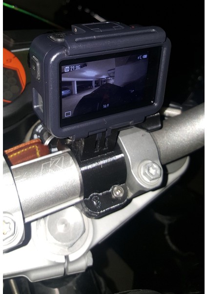 Ktm Duke Gopro / Osmo Action Cam Mount (Plastik Aparattır!!!) modelleri