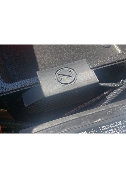 Z Automotive Tazer (Taser) Dodge Challenger 2015+ Delik Yok Bagaj Box (Plastik Aparattır!!!)
