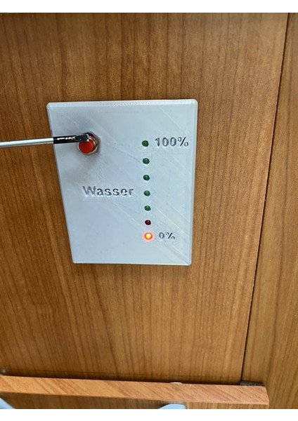 Rv Su Seviye Göstergesi 7 Segment 12V (Plastik Aparattır!!!) indirimleri