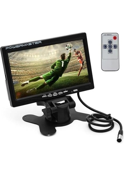 Powermaster PM-15487 7'' Dijital Monitör 2 Kanal