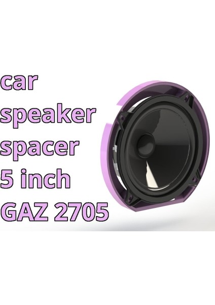 Araba Hoparlör Ara Podyum Gaz Gazelle 2705 Için 5 Inç (Plastik Aparattır!!!)