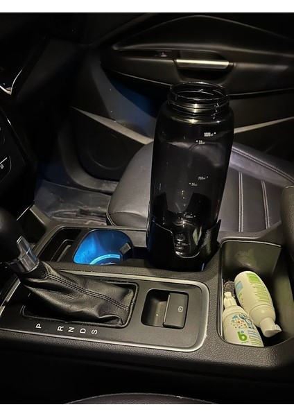 Ford Escape (2017) Kupa Tutucu Uzantısı - Büyük Su Şişelerine ve Standart Kutulara Uyuyor (Plastik Aparattır!!!) fırsatları