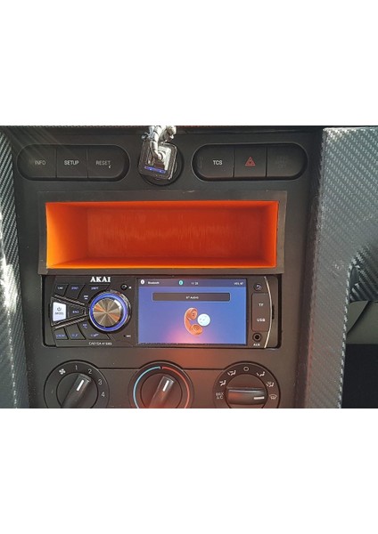 Ford Mustang Araba Radyosu 2din Ila 1din Adaptör + Kılıf (Plastik Aparattır!!!)