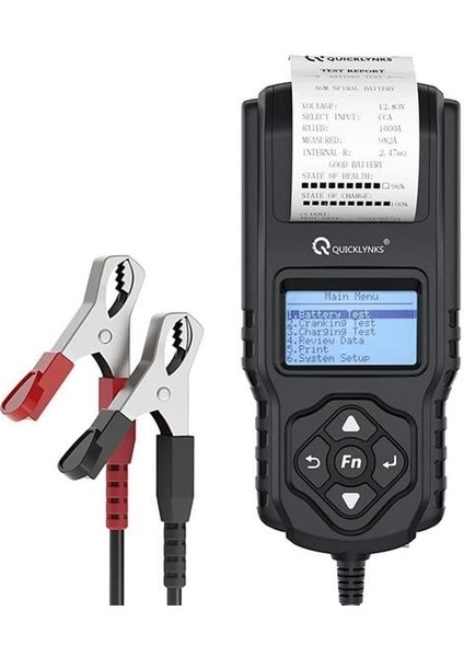 Powermaster BA2000 12-24V 30-220AH Akü Test Cihazı