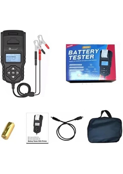 Powermaster BA2000 12-24V 30-220AH Akü Test Cihazı