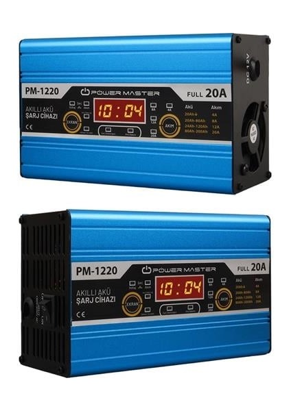 Powermaster PM-1220 12 Volt Max 20 Amper Akü Şarj Cihazı fiyatları