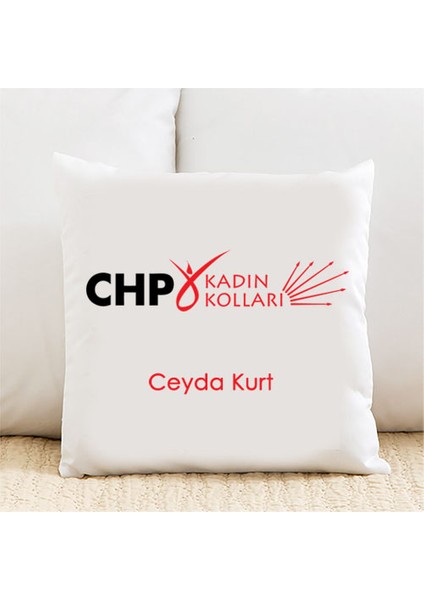 Chp Kadın Kolları Kişiye Özel Yastık Kılıfı PI192