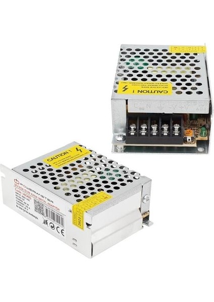 Powermaster PM-14065 12 Volt - 3.5 Amper - 42 Watt Metal Kasa Adaptör
