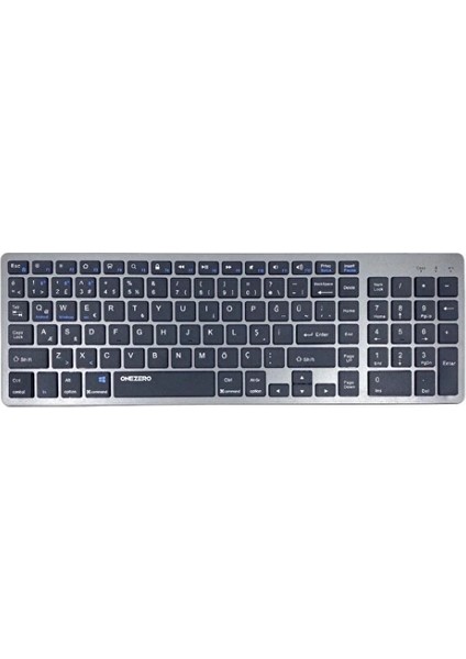 Kablosuz Klavye ve Bluetooth Mouse Set 2.4 G Klavye Koruma Kılıfı - ZR-701