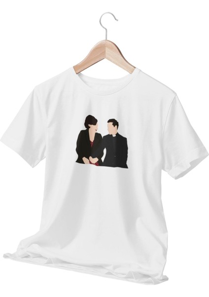 Fleabag Baskılı Sevgili Arkadaş Doğum Günü Eğlenceli Hediyelik Beyaz Unisex T-Shirt