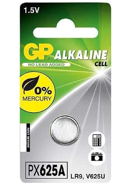Gp PX625A Alkalin Tekli Lr9 Pil