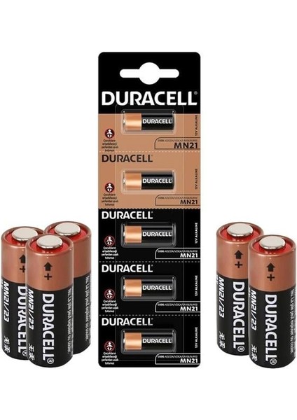 Duracell Li̇tyum MN21 Alarm Pi̇li 5'li Paket