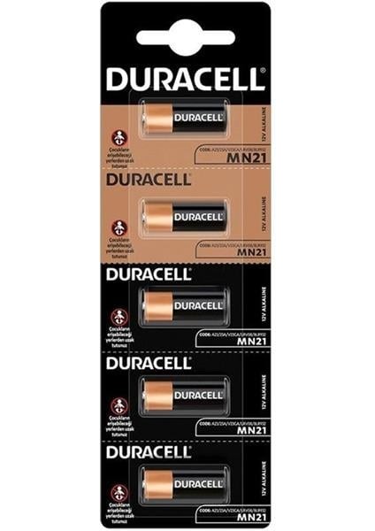 Duracell Li̇tyum MN21 Alarm Pi̇li 5'li Paket modelleri
