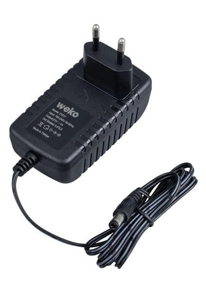 Weko 21 Volt - 1 Amper 5.5*2.5 Uçlu Priz Tipi Adaptör modelleri