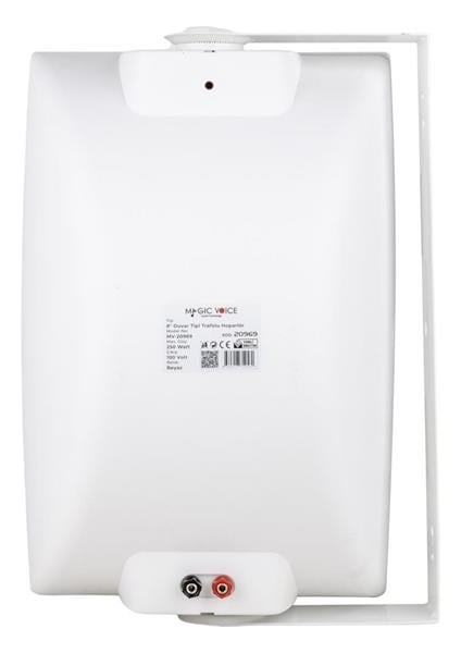 Magicvoice MV-20969 Iki Yollu 8'' 20CM 250W 100V Trafolu Beyaz Hoparlör modelleri