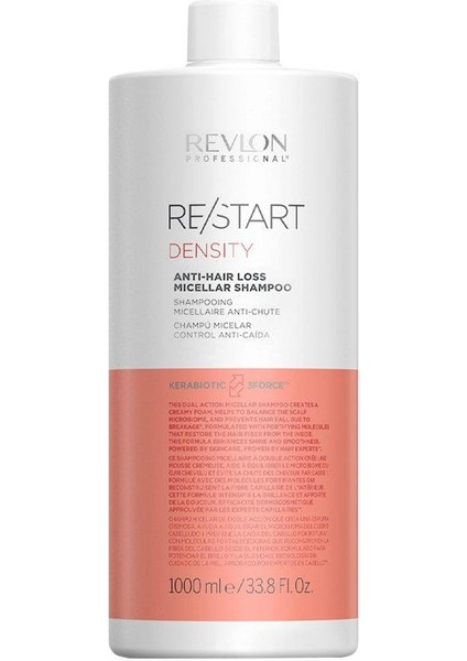 Restart Antı-Haır Loss Mıcellar Shampoo 1000 ml