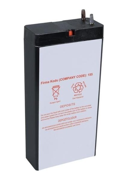 Yokohama Yh-42.3 4 Volt - 2.3 Amper Akü (50X100X22 Mm) fiyatları