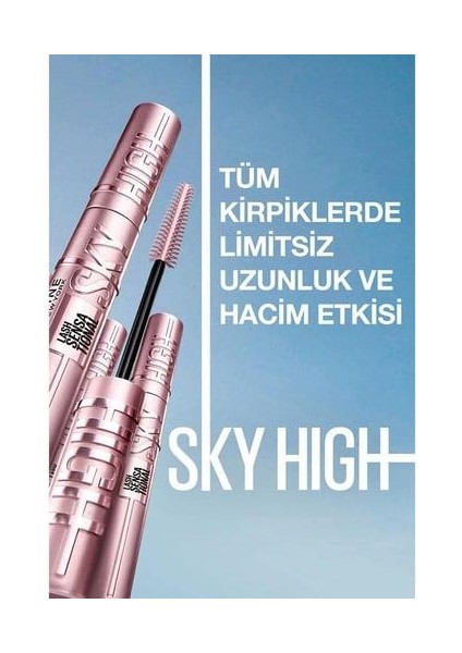 Maybelline Lash Sensational Sky High Siyah Maskara 7,2ml