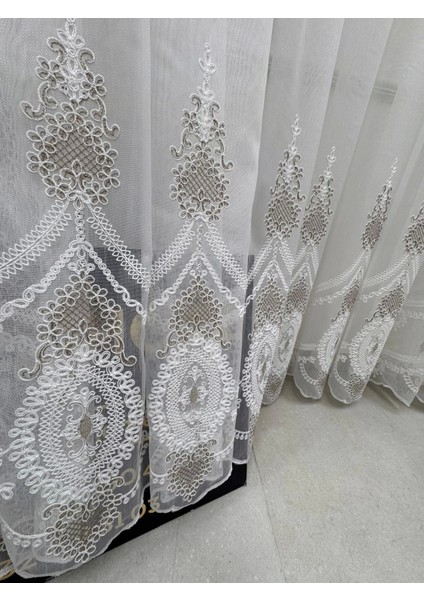 NİVEMESHOME MASAL 1/3 SIK PİLELİ TÜL PERDE APM