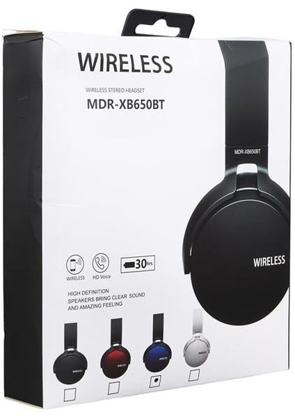 Magicvoice XB650BT Kablosuz Bluetooth Kulaküstü Kulaklık