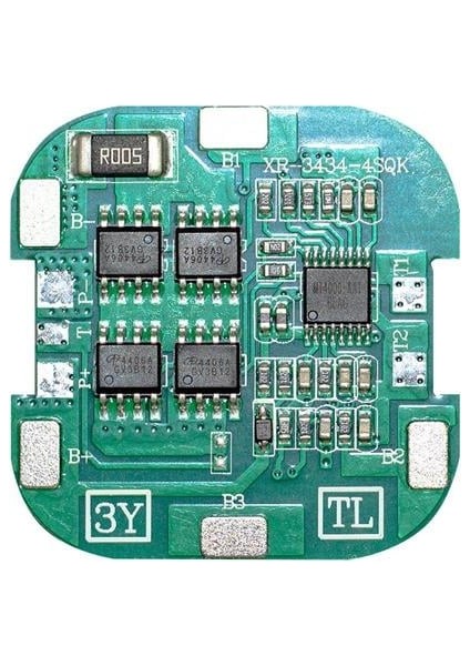 Daly DL-6752 4s 14.8 Volt 8 Amper 18650 Şarj-Deşarj Koruma Devresi Kartı