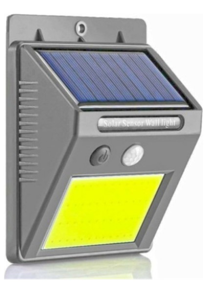 Hareket Sensörlü Solar 48 LED Bahçe Lambası