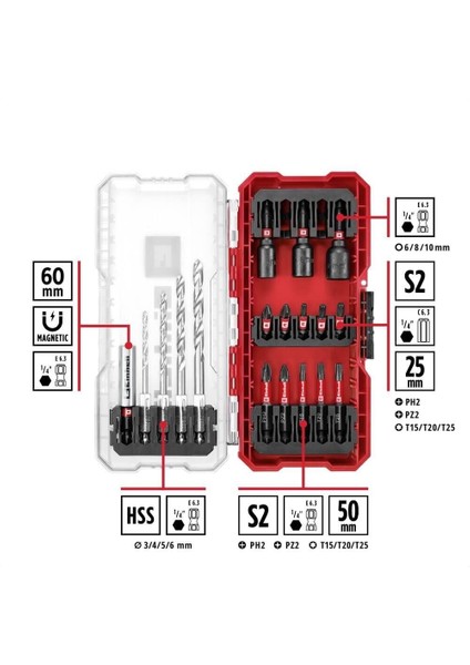 Einhell Matkap Ucu Vidalama Seti 18 Parça
