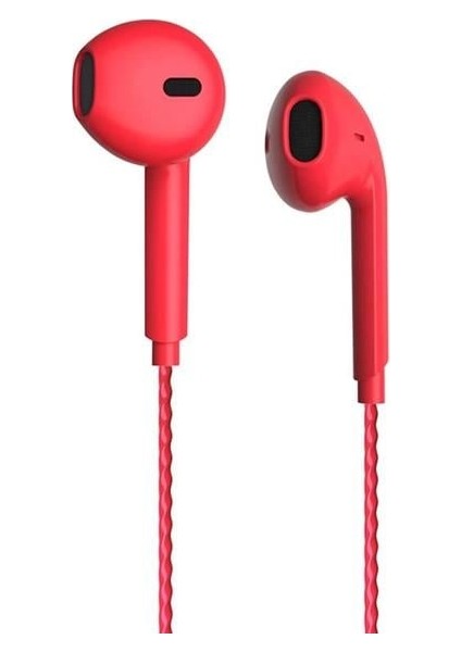 Lenovo Lecoo EH104R 3.5 mm Jacklı Kablolu Kulak Içi Mikrofonlu Kulaklık Kırmızı modelleri