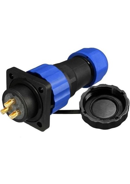SD28 Su Geçirmez 3 Pin 28 mm Dörtgen Konnektör