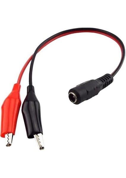 Powermaster 5.5x2.5mm Dişi To Krokodil Çevirici 25CM Kablo PM-22974