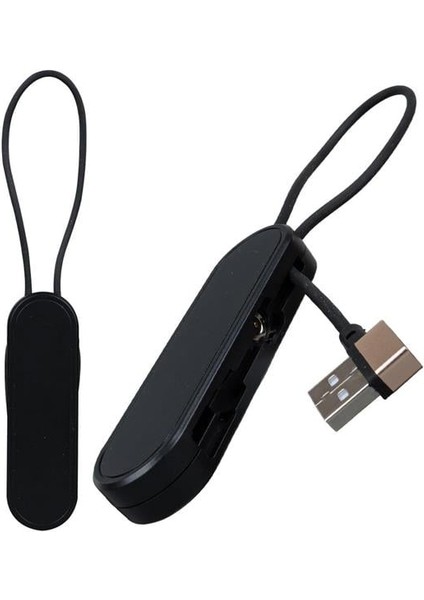 Powermaster PM-25906 Siyah 3in1 (Type C- Lightning- Micro Usb) Manyetik Uç Taşınabilir Şarj Kablosu