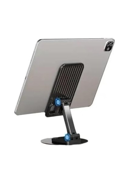 Masaüstü Telefon Tutucu, Ayarlanabilir ve Katlanabilir Tasarım, Ergonomik ve Dayanıklı, Tüm Telefon Modelleri ile Uyumlu, Hafif ve Taşınabilir, Şık ve Pratik Kullanım (Siyah)