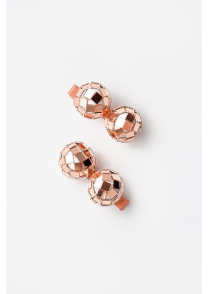 Rose Disko Topu Figürlü Kız Çocuk 2'li Toka Set fiyatları