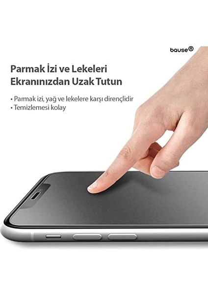 iPhone 13 Pro Max Uyumlu Mat Seramik Nano Ekran Koruyucu Kırılmaz Cam (Iphone 13 Pro Max 6.7')