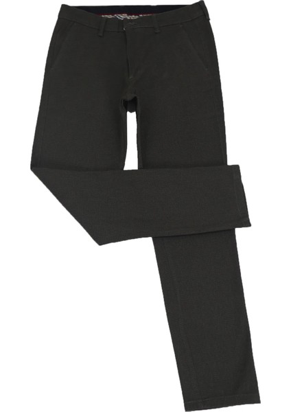 Fistan Store Erkek Haki Yeşil Yüksek Bel Rahat Kalıp Yandan Cep Boru Paça Kışlık Keten Pantolon fiyatları