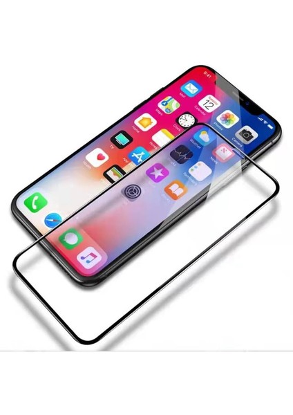 Trend iPhone 16 Uyumlu Ekranı Tam Kaplayan Full Cam Ekran Koruyucu Kırılmaz Cam Tam Kapatan Screen Protector