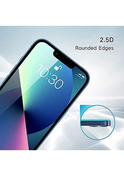 Trend iPhone 16 Uyumlu Ekranı Tam Kaplayan Full Cam Ekran Koruyucu Kırılmaz Cam Tam Kapatan Screen Protector