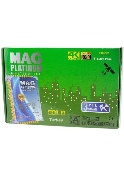 Mag Platinum 10-8 Sonlu Uydu Santrali