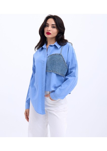 5419 Gömlek-Koyu Mavi modelleri