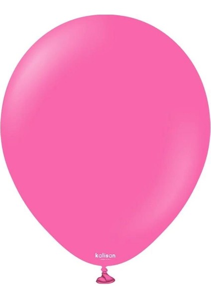 Doğum Günü Organizasyon Parti Balon - 33 Cm. - Koyu Pembe Fuşya Renk - 100 Adet fiyatları