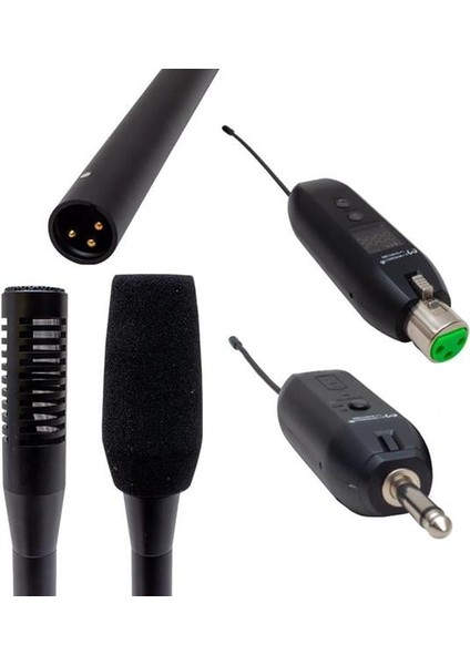 Magicvoice MV-19603 Uhf Kablosuz Kamera Uyumlu Mikrofon