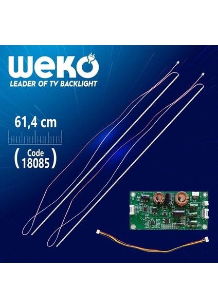 55'' Inch CY-55C-720 - 24C3B 61 cm 72 Ledli Universal Tv E-Led Takımı