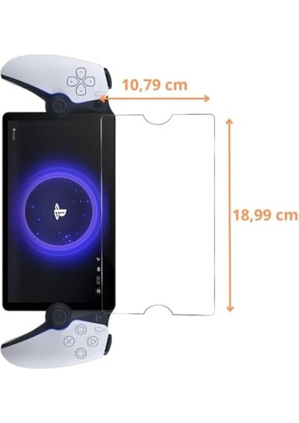 Sony Playstation Ps5 Portal Için Temperli Cam Ps Portal Ekran Koruyucu Dayanıklı Ekran Koruyucu Çizilmez