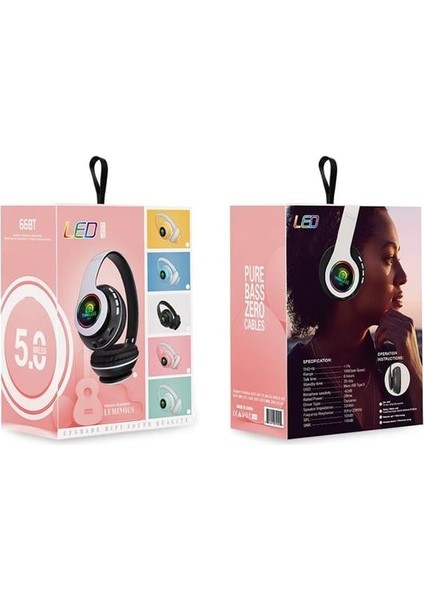 Powermaster 66-Bt Kulak Üstü Kablosuz Kulaklık