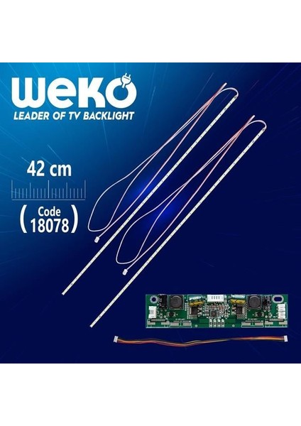 32'' Inch CY-32C-60D 15C4B 35.7 cm 60 Ledli Universal Tv E-Led Takımı